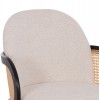 ΠΟΛΥΘΡΟΝΑ ΤΡΑΠΕΖΑΡΙΑΣ BECKER HM18246.02 PLYWOOD ΜΑΥΡΟ--ΕΚΡΟΥ ΥΦΑΣΜΑ 54x62x79Υεκ.