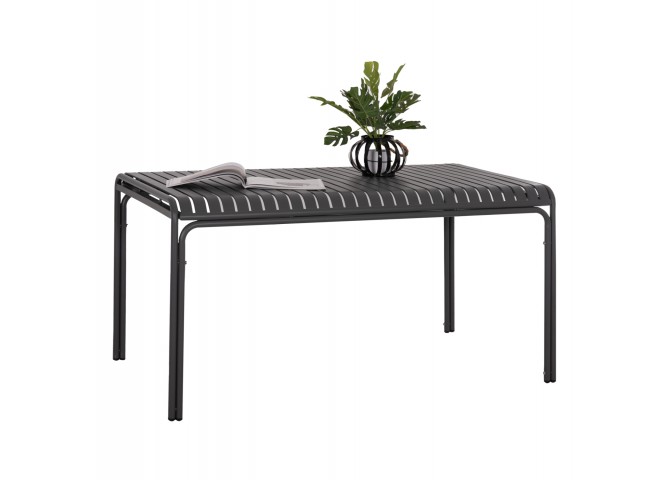 ΤΡΑΠΕΖΙ ΑΛΟΥΜΙΝΙΟΥ RACHEL HM6339.01 ΓΚΡΙ 150x80x75Υεκ.