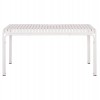 ΤΡΑΠΕΖΙ ΑΛΟΥΜΙΝΙΟΥ RACHEL HM6339.02 ΛΕΥΚΟ 150x80x75Υεκ.
