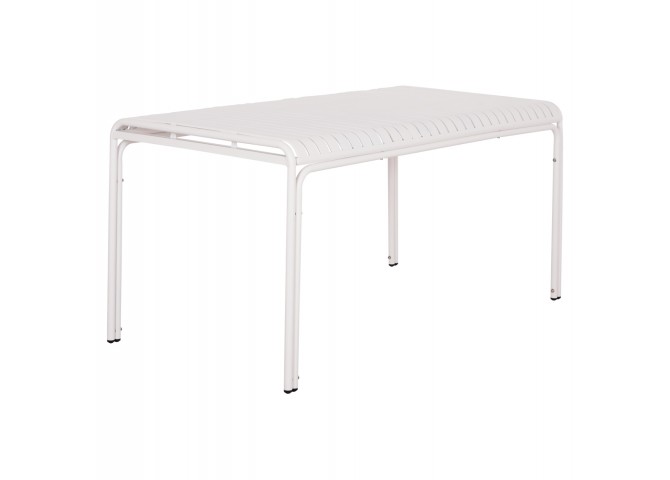 ΤΡΑΠΕΖΙ ΑΛΟΥΜΙΝΙΟΥ RACHEL HM6339.02 ΛΕΥΚΟ 150x80x75Υεκ.