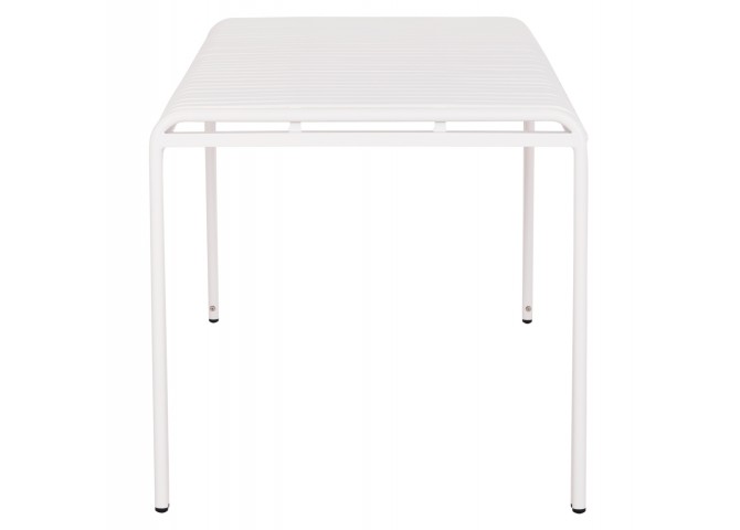 ΤΡΑΠΕΖΙ ΑΛΟΥΜΙΝΙΟΥ RACHEL HM6339.02 ΛΕΥΚΟ 150x80x75Υεκ.