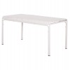 ΤΡΑΠΕΖΙ ΑΛΟΥΜΙΝΙΟΥ RACHEL HM6339.02 ΛΕΥΚΟ 150x80x75Υεκ.