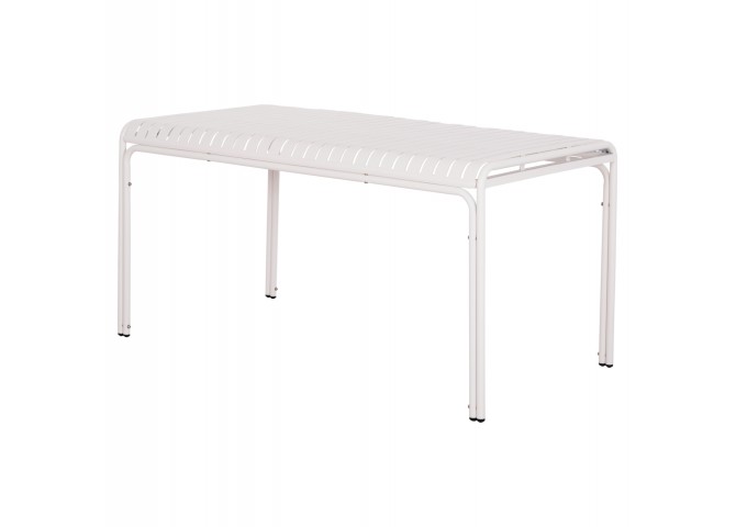 ΤΡΑΠΕΖΙ ΑΛΟΥΜΙΝΙΟΥ RACHEL HM6339.02 ΛΕΥΚΟ 150x80x75Υεκ.