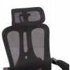 ΚΑΡΕΚΛΑ ΓΡΑΦΕΙΟΥ BARNET HM18258.01 ΜΑΥΡΟ MESH-ΜΑΥΡΟΣ ΣΚΕΛΕΤΟΣ NYLON 61x62x123Υ