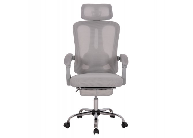 ΚΑΡΕΚΛΑ ΓΡΑΦΕΙΟΥ BARNET HM18258.02 ΓΚΡΙ MESH-ΓΚΡΙ ΣΚΕΛΕΤΟΣ NYLON 61x62x123Υ