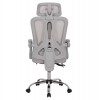 ΚΑΡΕΚΛΑ ΓΡΑΦΕΙΟΥ BARNET HM18258.02 ΓΚΡΙ MESH-ΓΚΡΙ ΣΚΕΛΕΤΟΣ NYLON 61x62x123Υ