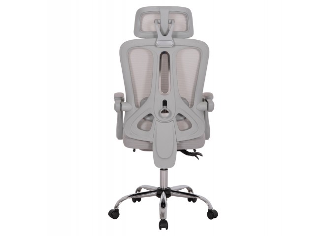 ΚΑΡΕΚΛΑ ΓΡΑΦΕΙΟΥ BARNET HM18258.02 ΓΚΡΙ MESH-ΓΚΡΙ ΣΚΕΛΕΤΟΣ NYLON 61x62x123Υ