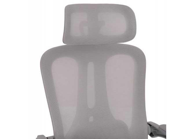 ΚΑΡΕΚΛΑ ΓΡΑΦΕΙΟΥ BARNET HM18258.02 ΓΚΡΙ MESH-ΓΚΡΙ ΣΚΕΛΕΤΟΣ NYLON 61x62x123Υ