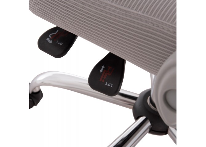 ΚΑΡΕΚΛΑ ΓΡΑΦΕΙΟΥ BARNET HM18258.02 ΓΚΡΙ MESH-ΓΚΡΙ ΣΚΕΛΕΤΟΣ NYLON 61x62x123Υ