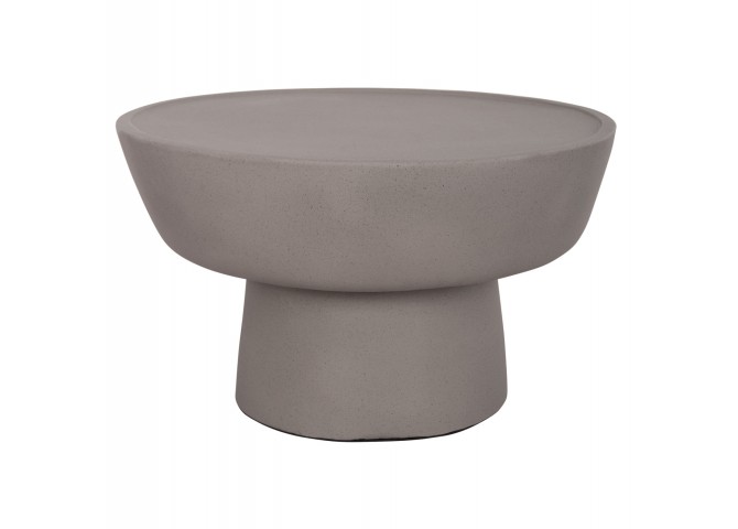 ΤΡΑΠΕΖΙ ΣΑΛΟΝΙΟΥ PIRSON HM18155.03 FIBER CEMENT ΣΕ ΓΚΡΙ--Φ60x36Υεκ.