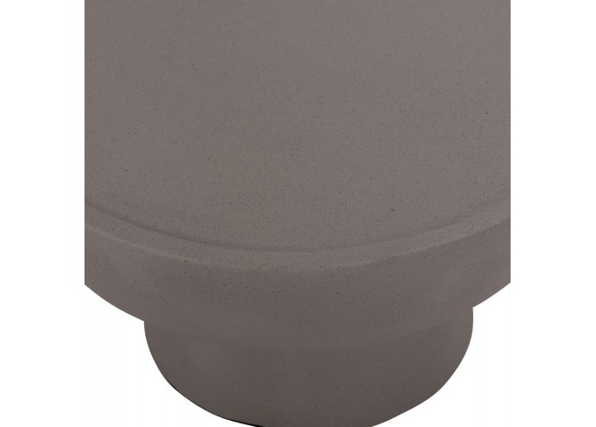 ΤΡΑΠΕΖΙ ΣΑΛΟΝΙΟΥ PIRSON HM18155.03 FIBER CEMENT ΣΕ ΓΚΡΙ--Φ60x36Υεκ.
