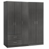 ΝΤΟΥΛΑΠΑ 5ΦΥΛΛΗ CAESAR HM21234.01 ΜΕΛΑΜΙΝΗ ΧΡΩΜΑ ZEBRANO 150x42.5x181Υεκ