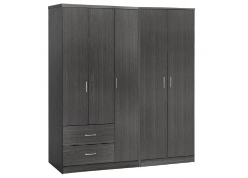ΝΤΟΥΛΑΠΑ 5ΦΥΛΛΗ CAESAR HM21234.01 ΜΕΛΑΜΙΝΗ ΧΡΩΜΑ ZEBRANO 150x42.5x181Υεκ