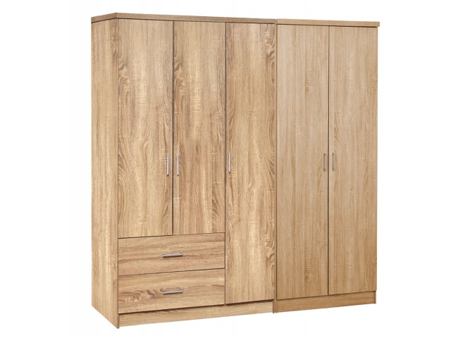 ΝΤΟΥΛΑΠΑ 5ΦΥΛΛΗ CAESAR HM21234.02 ΜΕΛΑΜΙΝΗ ΧΡΩΜΑ SONAMA 150x42.5x181Υεκ