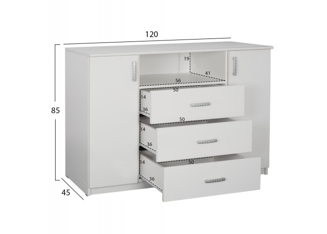 ΣΕΤ ΚΡΕΒΑΤΟΚΑΜΑΡΑΣ 5ΤΜΧ ADLER HM11758.03 ΜΕΛΑΜΙΝΗ ΛΕΥΚΗ-ΓΙΑ ΣΤΡΩΜΑ 160x200εκ