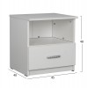 ΣΕΤ ΚΡΕΒΑΤΟΚΑΜΑΡΑΣ 5ΤΜΧ ADLER HM11758.03 ΜΕΛΑΜΙΝΗ ΛΕΥΚΗ-ΓΙΑ ΣΤΡΩΜΑ 160x200εκ