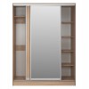 ΣΕΤ ΚΡΕΒΑΤΟΚΑΜΑΡΑΣ 6ΤΜΧ ADLER HM11759 ΜΕΛΑΜΙΝΗ SONAMA OAK-ΓΙΑ ΣΤΡΩΜΑ 160x200εκ