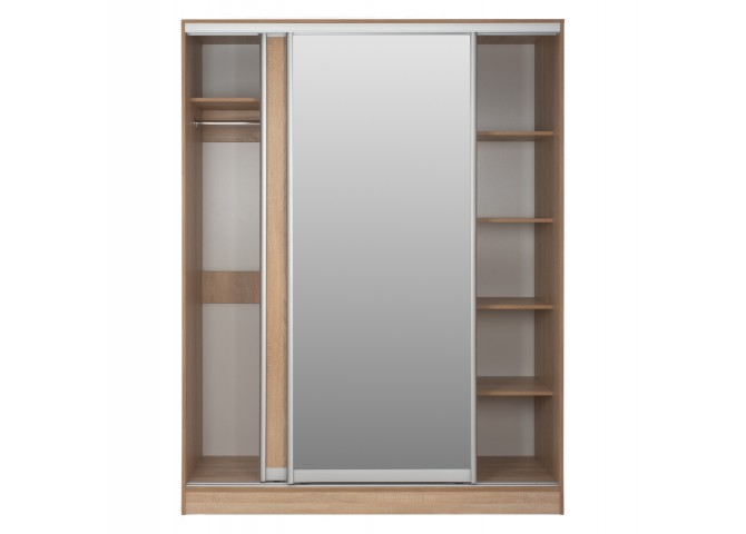 ΣΕΤ ΚΡΕΒΑΤΟΚΑΜΑΡΑΣ 6ΤΜΧ ADLER HM11759 ΜΕΛΑΜΙΝΗ SONAMA OAK-ΓΙΑ ΣΤΡΩΜΑ 160x200εκ