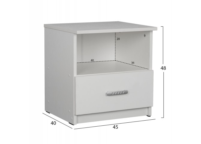 ΣΕΤ ΚΡΕΒΑΤΟΚΑΜΑΡΑΣ 6ΤΜΧ ADLER HM11759.03 ΜΕΛΑΜΙΝΗ ΛΕΥΚΗ-ΓΙΑ ΣΤΡΩΜΑ 160x200εκ