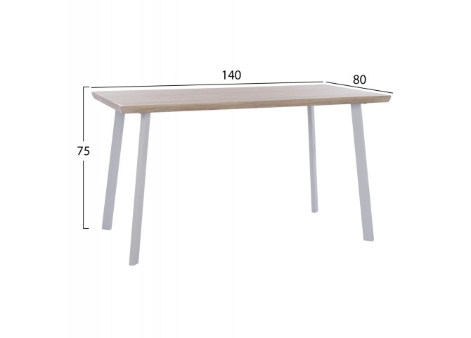 ΣΕΤ ΤΡΑΠΕΖΑΡΙΑΣ 5ΤΜΧ OFIRA HM10634 MDF TOP ΣΕ SONAMA--ΛΕΥΚΕΣ ΚΑΡΕΚΛΕΣ