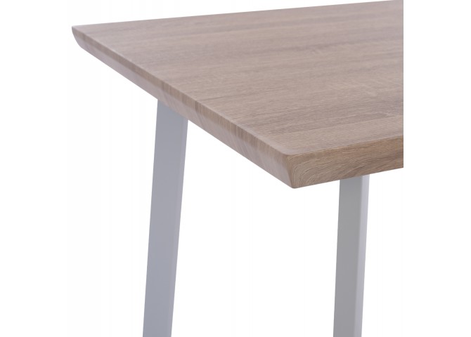 ΣΕΤ ΤΡΑΠΕΖΑΡΙΑΣ 5ΤΜΧ OFIRA HM10634 MDF TOP ΣΕ SONAMA--ΛΕΥΚΕΣ ΚΑΡΕΚΛΕΣ