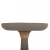 ΒΟΗΘΗΤΙΚΟ ΤΡΑΠΕΖΙ ΓΙΑ ΛΑΜΠΑΤΕΡ TORG HM18170.03 FIBER CEMENT ΓΚΡΙ Φ41x62Υεκ.