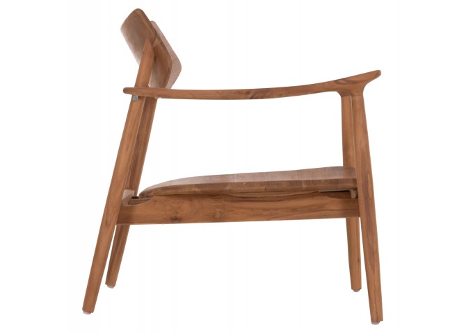 ΠΟΛΥΘΡΟΝΑ LOUNGE RANGER HM18255.01 ΞΥΛΟ TEAK ΣΕ ΦΥΣΙΚΟ 70x73x73Υεκ.