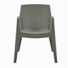 ΠΟΛΥΘΡΟΝΑ ΠΟΛΥΠΡΟΠΥΛΕΝΙΟΥ SLEEK HM6370.05 DARK OLIVE GREEN 57x56x82,5Υεκ.