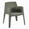 ΠΟΛΥΘΡΟΝΑ ΠΟΛΥΠΡΟΠΥΛΕΝΙΟΥ SLEEK HM6370.05 DARK OLIVE GREEN 57x56x82,5Υεκ.