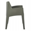 ΠΟΛΥΘΡΟΝΑ ΠΟΛΥΠΡΟΠΥΛΕΝΙΟΥ SLEEK HM6370.05 DARK OLIVE GREEN 57x56x82,5Υεκ.