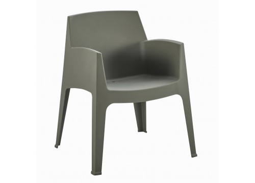ΠΟΛΥΘΡΟΝΑ ΠΟΛΥΠΡΟΠΥΛΕΝΙΟΥ SLEEK HM6370.05 DARK OLIVE GREEN 57x56x82,5Υεκ.