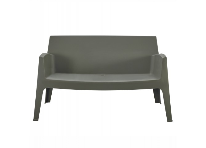 ΚΑΝΑΠΕΣ 2-ΘΕΣΙΟΣ ΠΟΛΥΠΡΟΠΥΛΕΝΙΟΥ SLEEK HM6366.05 ΧΡΩΜΑ DARK OLIVE 118x48,5x73Υεκ.