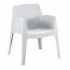 ΠΟΛΥΘΡΟΝΑ ΠΟΛΥΠΡΟΠΥΛΕΝΙΟΥ SLEEK HM6370.01 ΛΕΥΚΗ 57x56x82,5Υεκ.