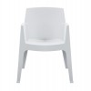 ΠΟΛΥΘΡΟΝΑ ΠΟΛΥΠΡΟΠΥΛΕΝΙΟΥ SLEEK HM6370.01 ΛΕΥΚΗ 57x56x82,5Υεκ.