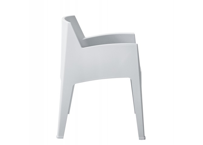 ΠΟΛΥΘΡΟΝΑ ΠΟΛΥΠΡΟΠΥΛΕΝΙΟΥ SLEEK HM6370.01 ΛΕΥΚΗ 57x56x82,5Υεκ.