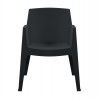 ΠΟΛΥΘΡΟΝΑ ΠΟΛΥΠΡΟΠΥΛΕΝΙΟΥ SLEEK HM6370.02 ΜΑΥΡΗ 57x56x82,5Υεκ.