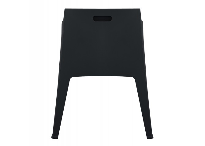 ΠΟΛΥΘΡΟΝΑ ΠΟΛΥΠΡΟΠΥΛΕΝΙΟΥ SLEEK HM6370.02 ΜΑΥΡΗ 57x56x82,5Υεκ.