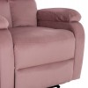 ΠΟΛΥΘΡΟΝΑ RELAX DIONI HM3296.02 ΡΟΖ ΒΕΛΟΥΔΟ 81x94x97Υεκ.