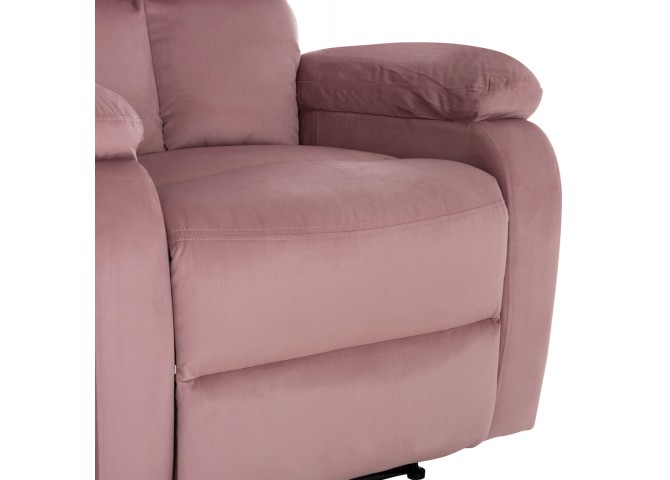 ΠΟΛΥΘΡΟΝΑ RELAX DIONI HM3296.02 ΡΟΖ ΒΕΛΟΥΔΟ 81x94x97Υεκ.