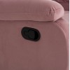 ΠΟΛΥΘΡΟΝΑ RELAX DIONI HM3296.02 ΡΟΖ ΒΕΛΟΥΔΟ 81x94x97Υεκ.