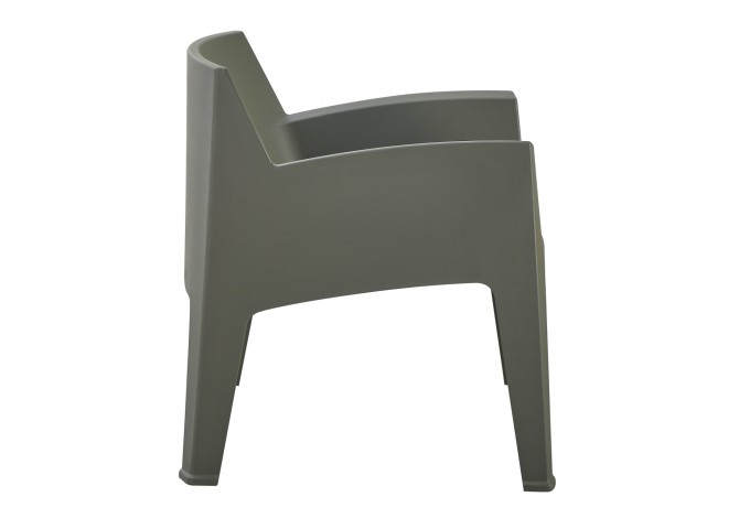ΠΟΛΥΘΡΟΝΑ ΠΟΛΥΠΡΟΠΥΛΕΝΙΟΥ LOUNGE SLEEK HM6365.05 DARK OLIVE GREEN 62,5x48,5x73Υεκ.