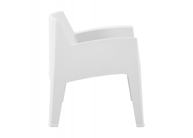 ΠΟΛΥΘΡΟΝΑ ΠΟΛΥΠΡΟΠΥΛΕΝΙΟΥ LOUNGE SLEEK HM6365.01 ΛΕΥΚΟ 62,5x48,5x73Υεκ.