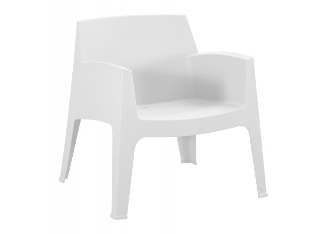 ΠΟΛΥΘΡΟΝΑ ΠΟΛΥΠΡΟΠΥΛΕΝΙΟΥ LOUNGE SLEEK HM6365.01 ΛΕΥΚΟ 62,5x48,5x73Υεκ.