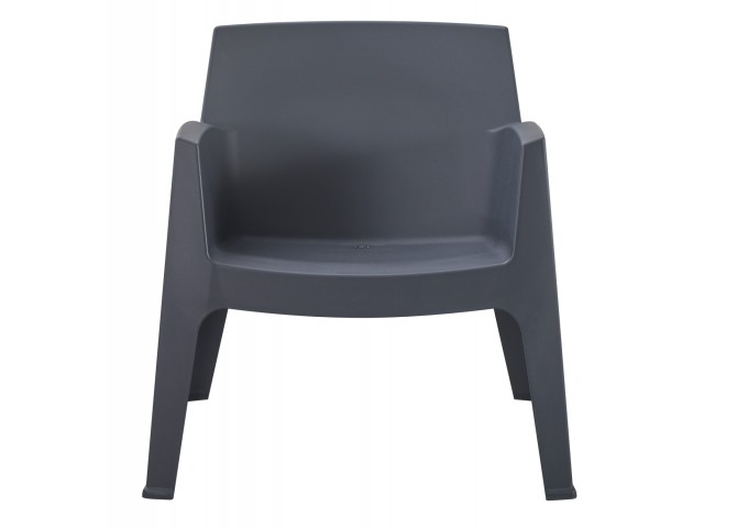 ΠΟΛΥΘΡΟΝΑ ΠΟΛΥΠΡΟΠΥΛΕΝΙΟΥ LOUNGE SLEEK HM6365.10 ΓΚΡΙ 62,5x48,5x73Υεκ.