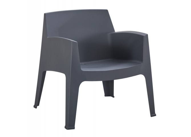 ΠΟΛΥΘΡΟΝΑ ΠΟΛΥΠΡΟΠΥΛΕΝΙΟΥ LOUNGE SLEEK HM6365.10 ΓΚΡΙ 62,5x48,5x73Υεκ.