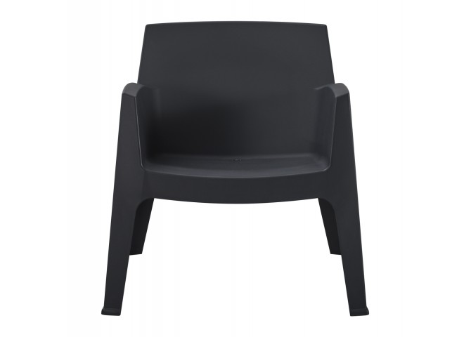 ΠΟΛΥΘΡΟΝΑ ΠΟΛΥΠΡΟΠΥΛΕΝΙΟΥ LOUNGE SLEEK HM6365.02 ΜΑΥΡΟ 62,5x48,5x73Υεκ.
