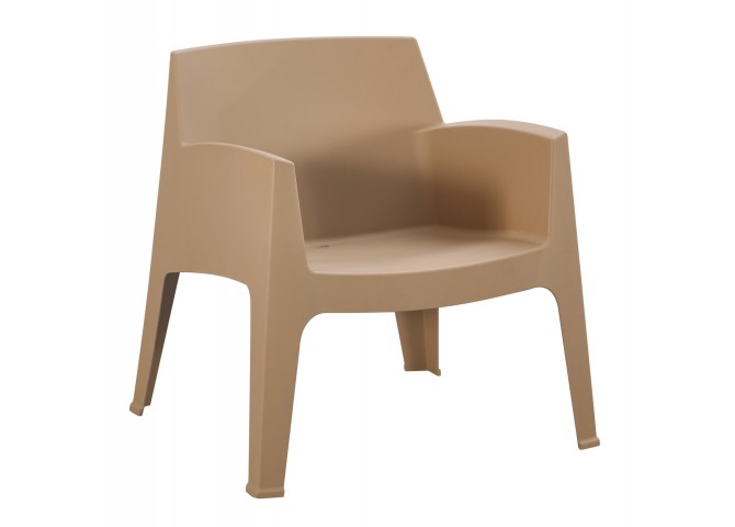 ΠΟΛΥΘΡΟΝΑ ΠΟΛΥΠΡΟΠΥΛΕΝΙΟΥ LOUNGE SLEEK HM6365.03 CAPPUCCINO 62,5x48,5x73Υεκ.