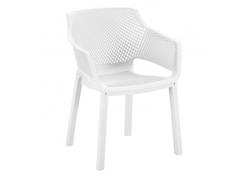 ΠΟΛΥΘΡΟΝΑ ΠΟΛΥΠΡΟΠΥΛΕΝΙΟΥ PEGGY HM6368.01 ΛΕΥΚΟ 60x55x79Υεκ