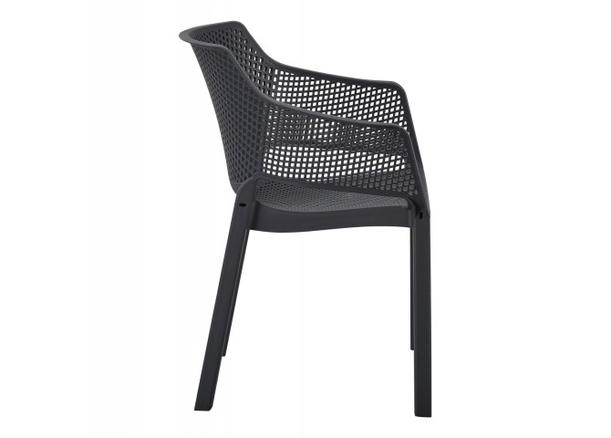 ΠΟΛΥΘΡΟΝΑ ΠΟΛΥΠΡΟΠΥΛΕΝΙΟΥ PEGGY HM6368.02 ΜΑΥΡΟ 60x55x79Υεκ