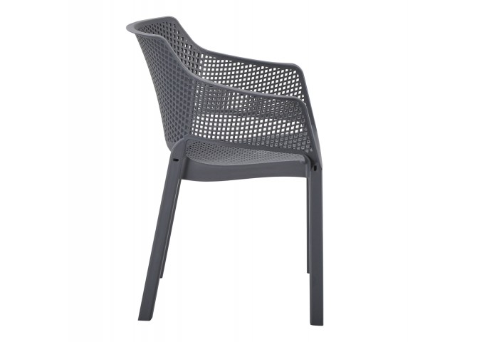 ΠΟΛΥΘΡΟΝΑ ΠΟΛΥΠΡΟΠΥΛΕΝΙΟΥ PEGGY HM6368.10 ΓΚΡΙ 60x55x79Υεκ